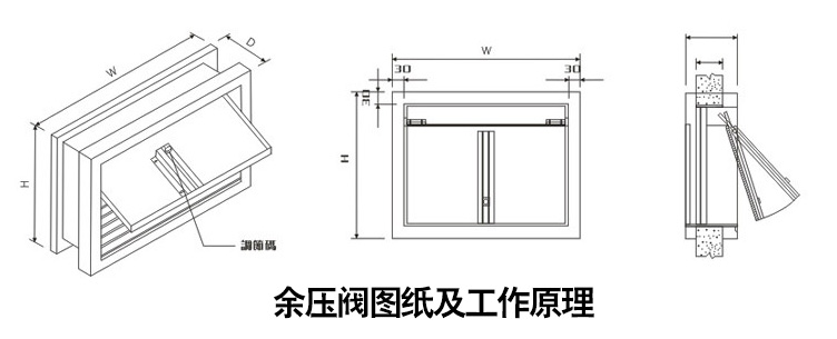 余压阀图纸